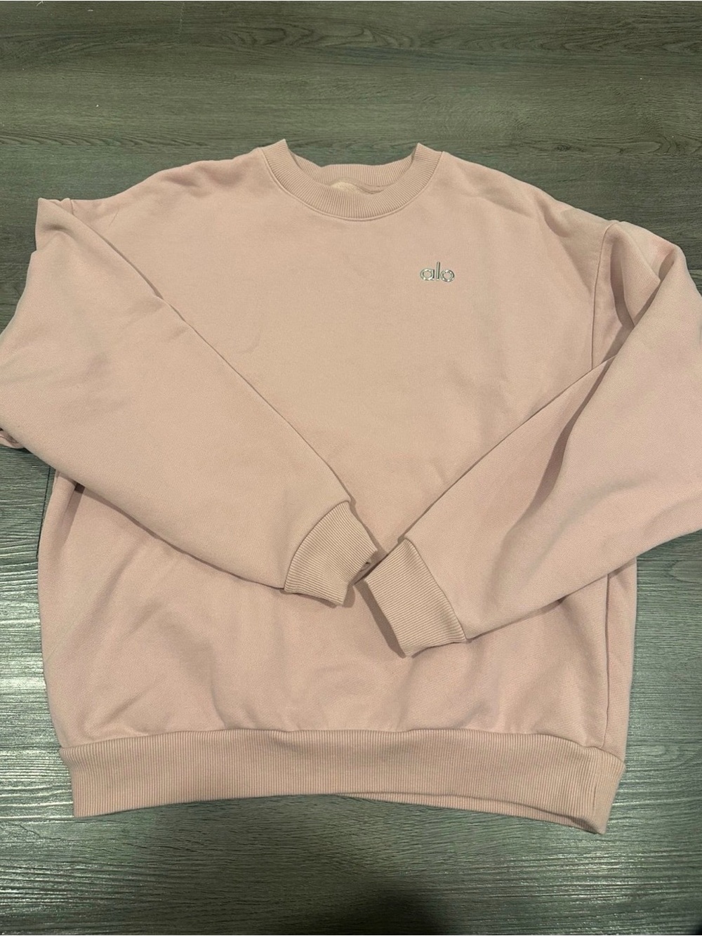 Alo Yoga Accolade Pink Crewneck Sweatshirt - All Sizes - New